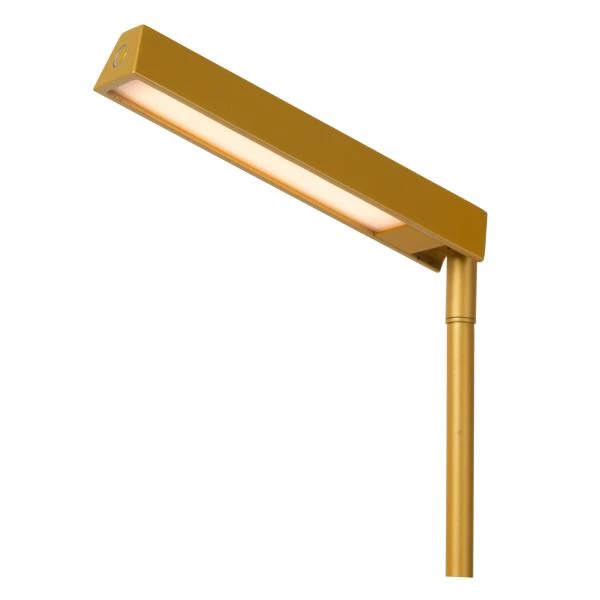 Lucide LAVALE - Lampe de bureau - LED Dim. - 1x3W 2700K - Jaune Ocre - détail 2